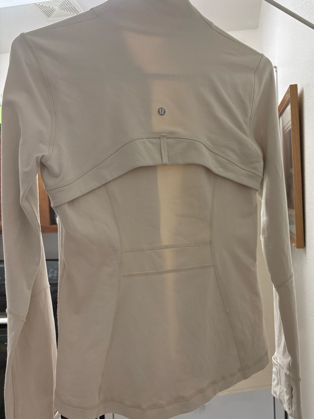 Lululemon Define Leon (Bone White) Zip-Up Active Jacket - Picture 3 of 7